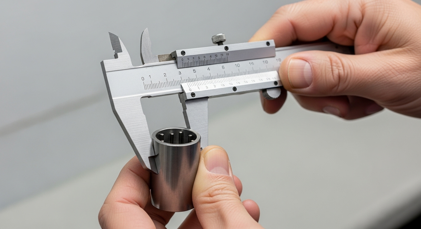 Controle de qualidade na Estrumeca, simbolizando a certificação ISO 9001.